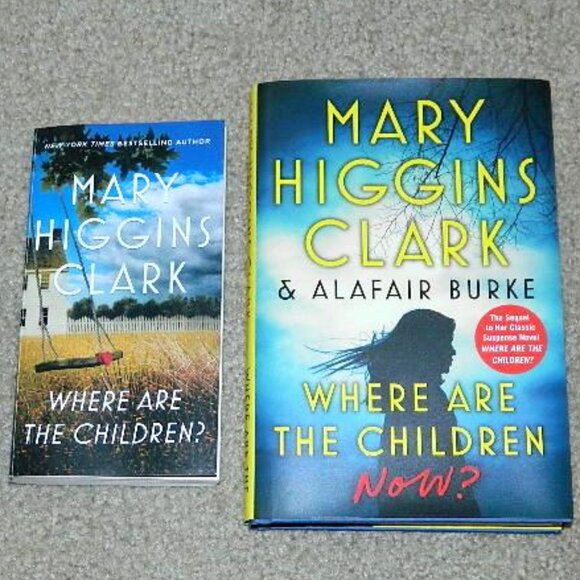 Mary Higgins Clark WHERE ARE THE CHILDREN NOW? & WHERE ARE THE CHILDREN? HB & PB - Picture 1 of 10